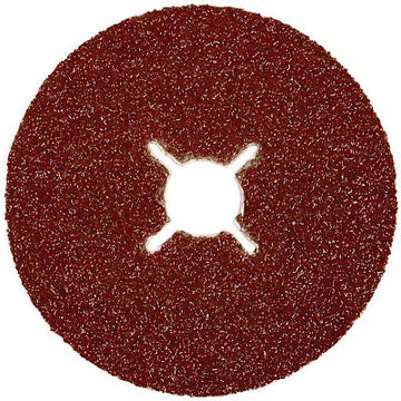Abracs Aluminium Oxide Fibre Sanding Discs 100mm 36 Grit - Pack of 25