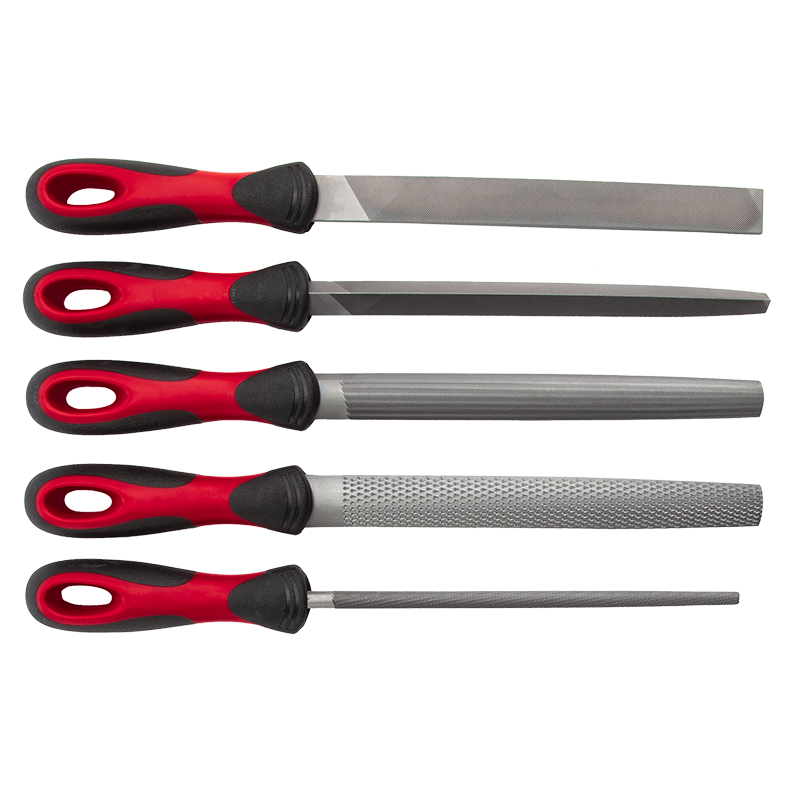 Abracs FRSET5 five-piece 200mm file and rasp set