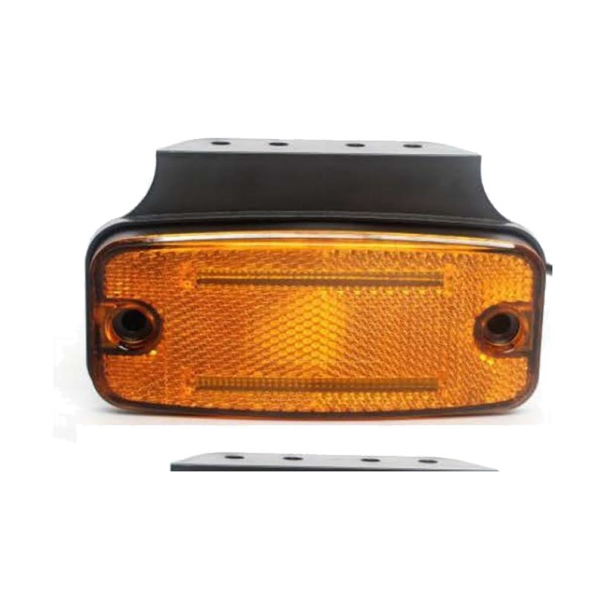 VSWD 849 amber LED side marker with reflex reflector and AMP connector