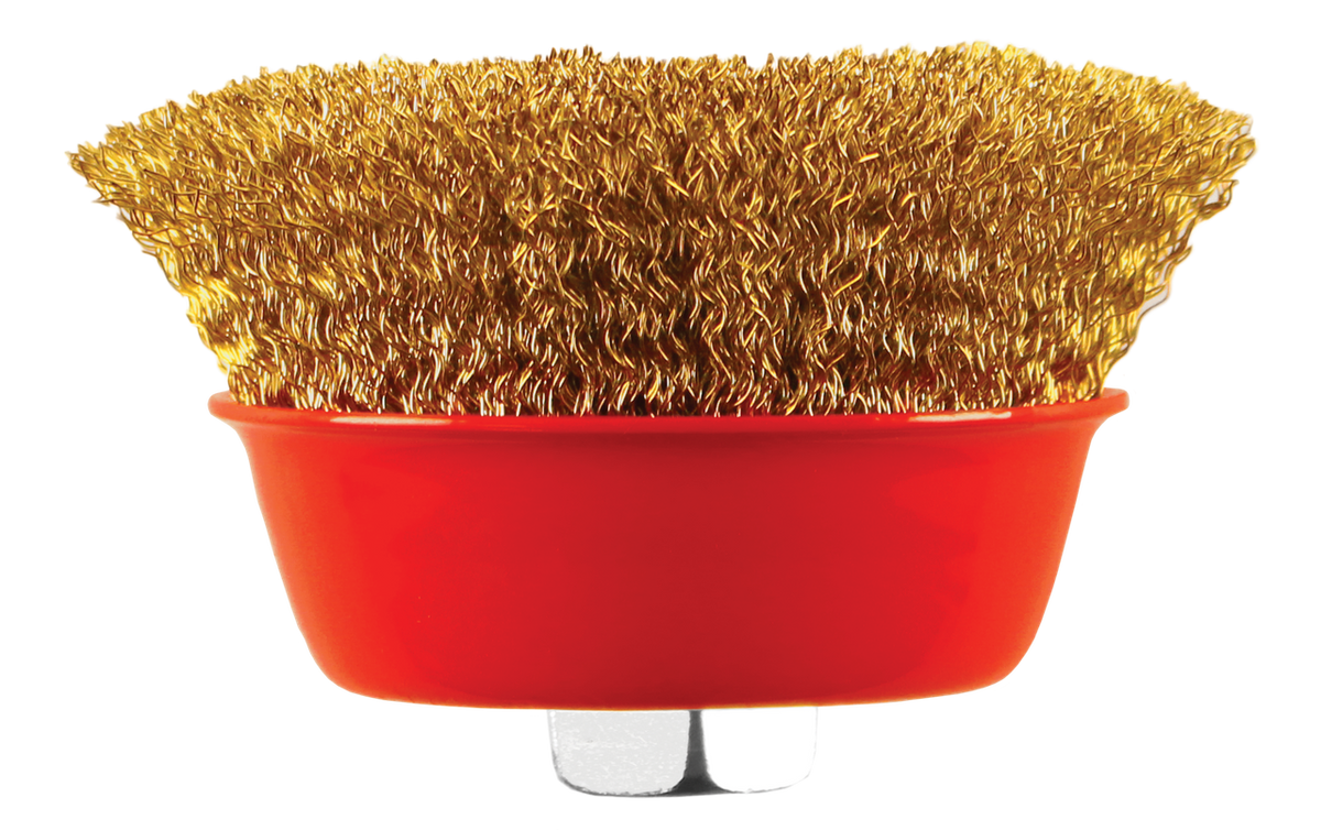 Abracs Expert 75mm M14 crimp wire cup brush ABWB07514C