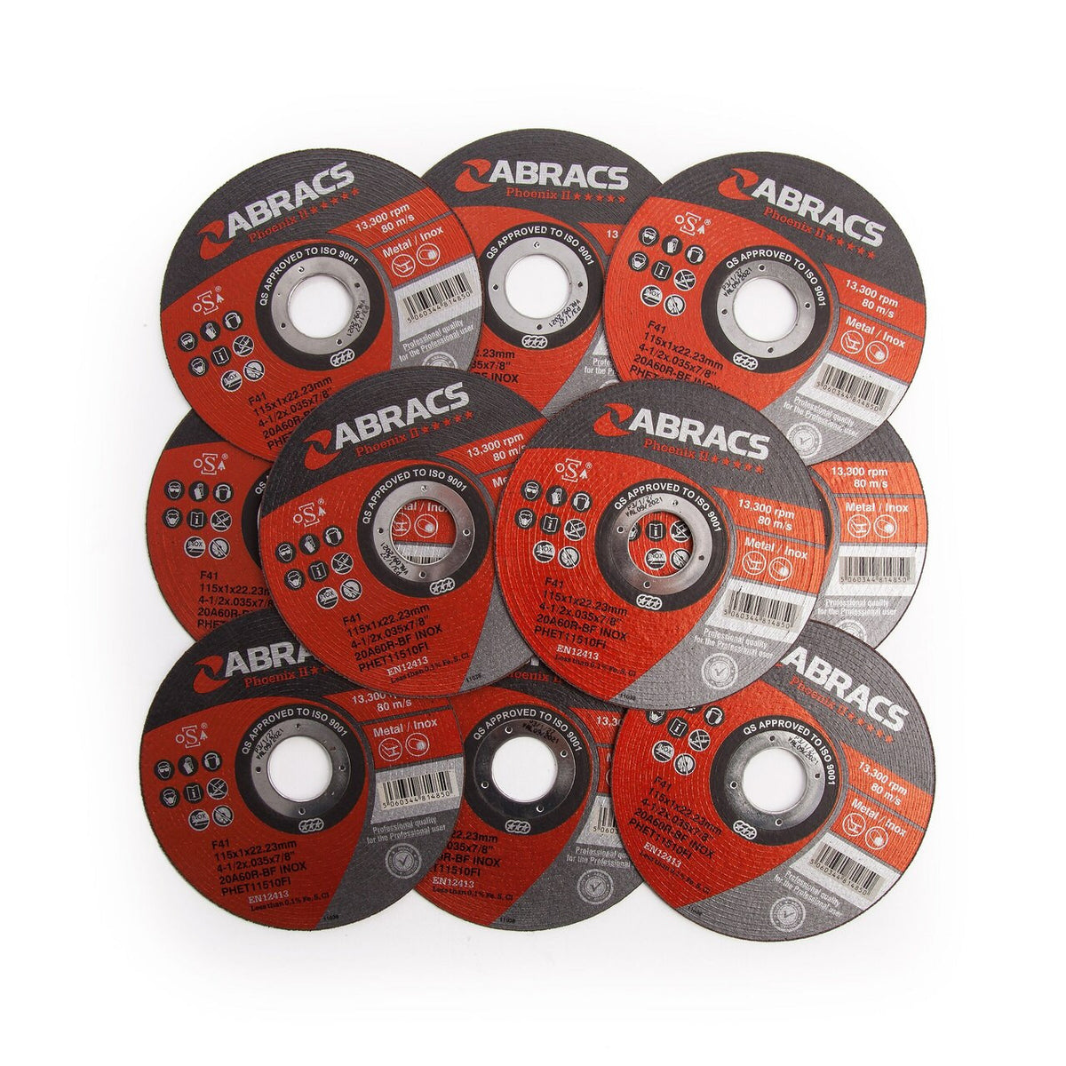 Abracs Phoenix II metal cutting discs