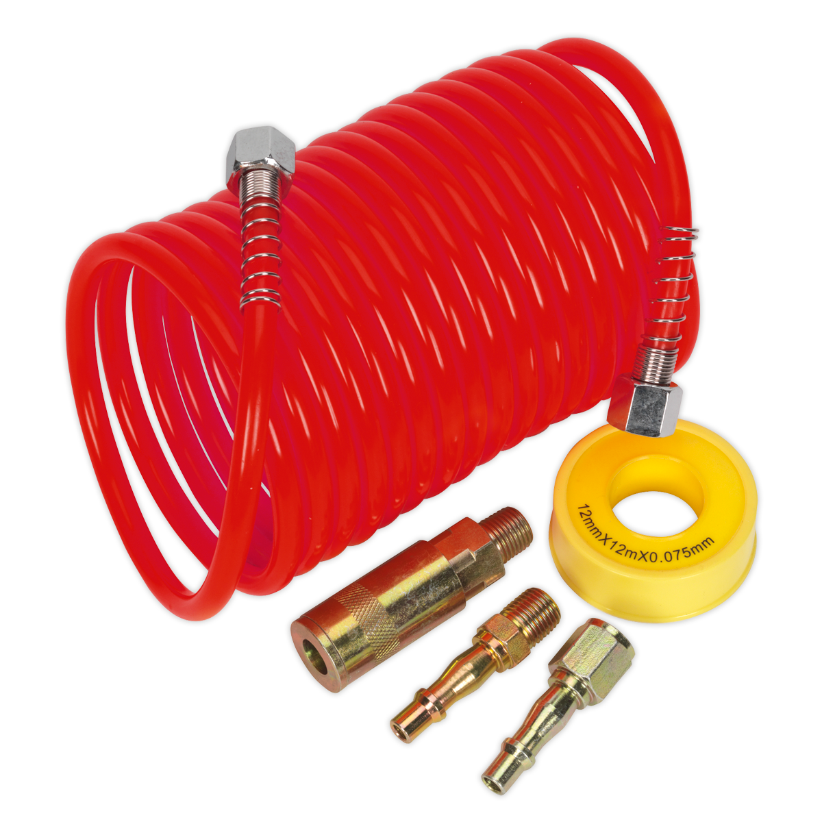 Sealey AHK03 5 metre coiled air hose kit