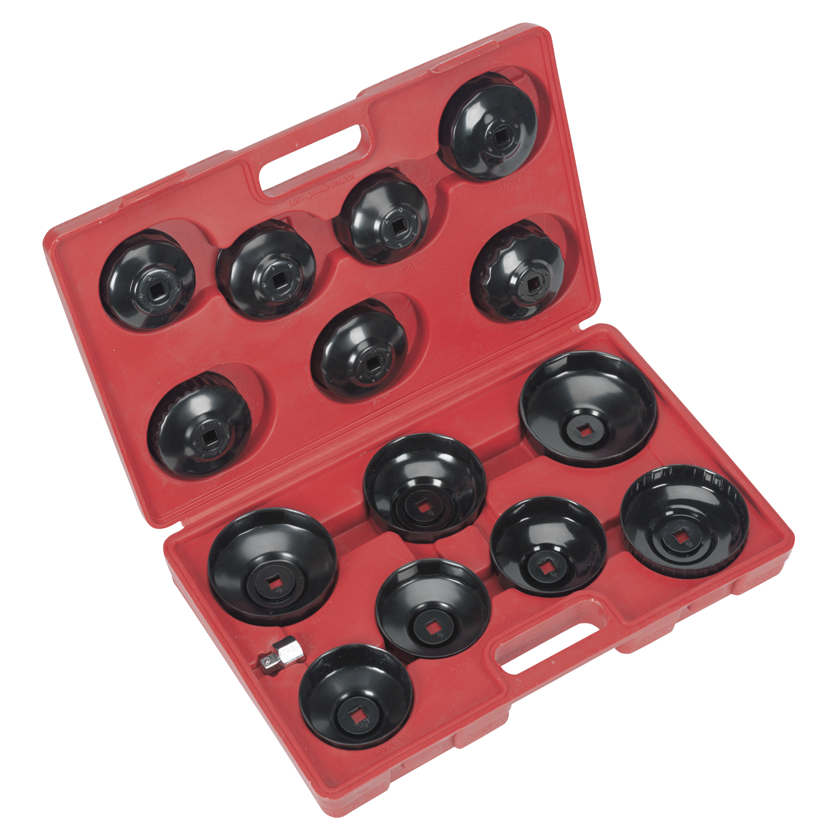 Sealey Oil Filter Cap Wrench Set - 15pc VS7003