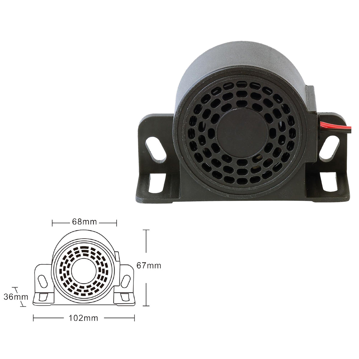 VSWD 402-W and 402-W-DE reversing alarms