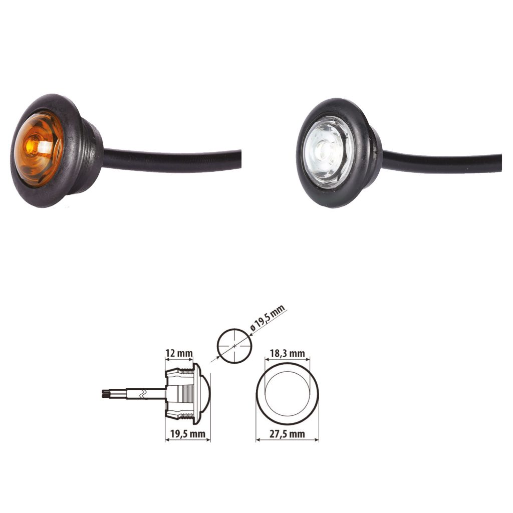 VSWD 802 flush-mount LED marker lights
