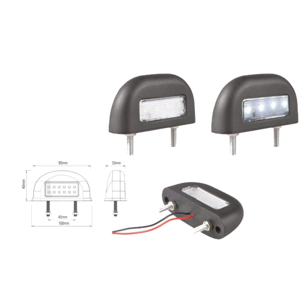 VSWD 810 LED number plate lamp