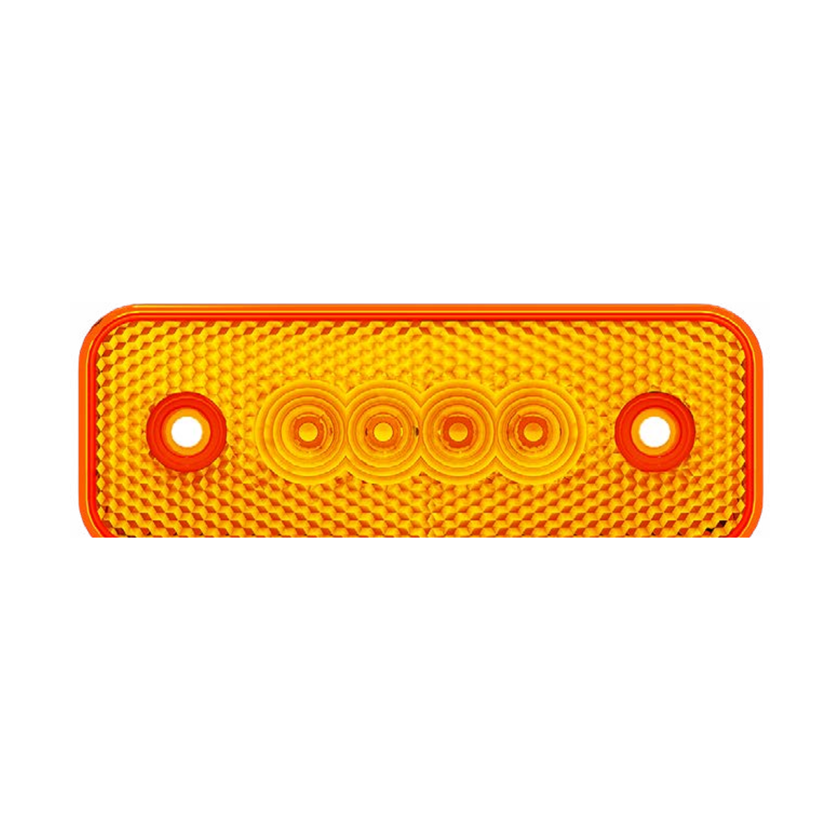 VSWD 845 amber LED marker light with reflex