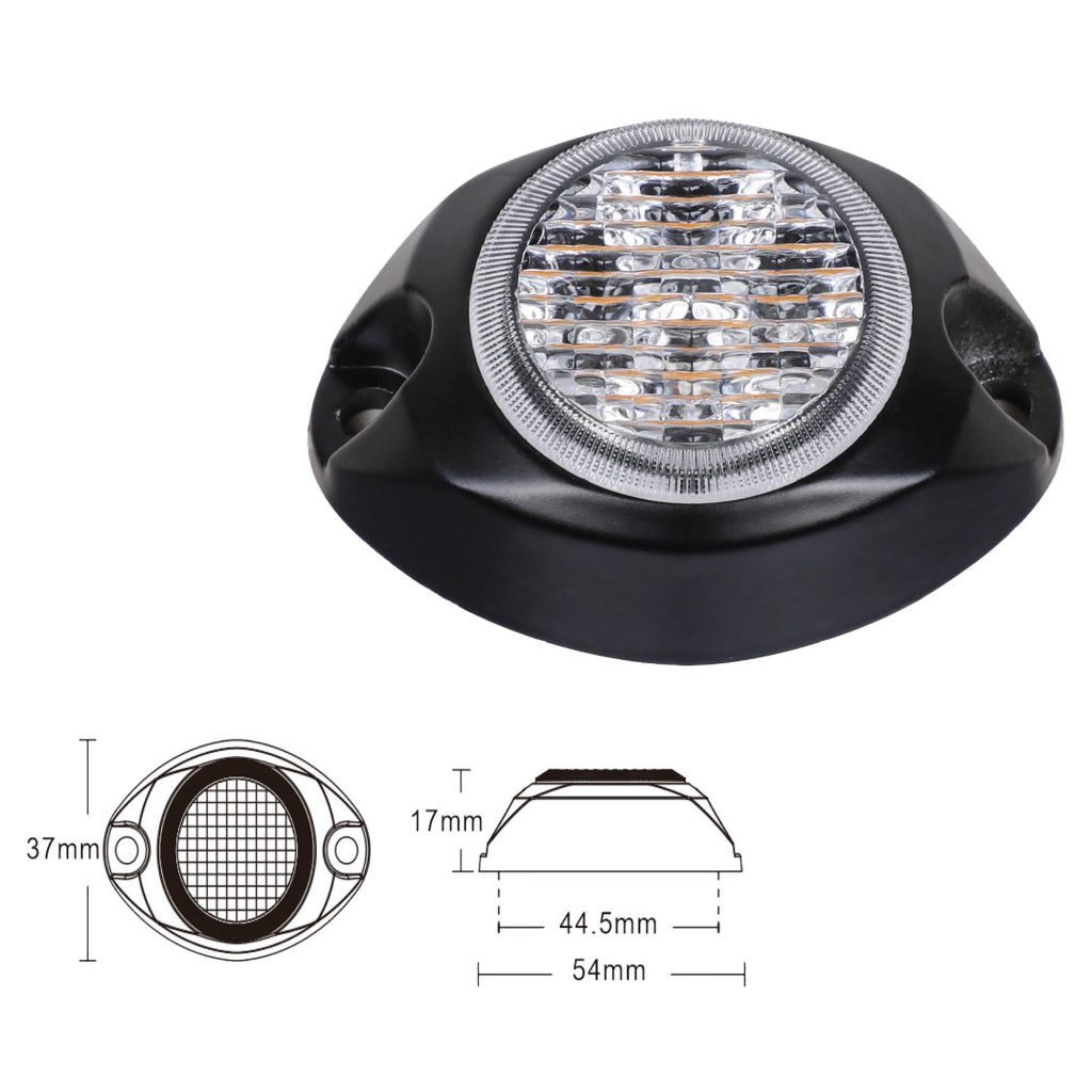 VSWD HL300 hideaway LED strobe range