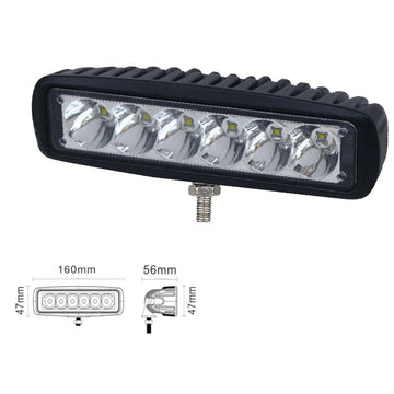 VSWD WL601 18W rectangular LED spot work lamp