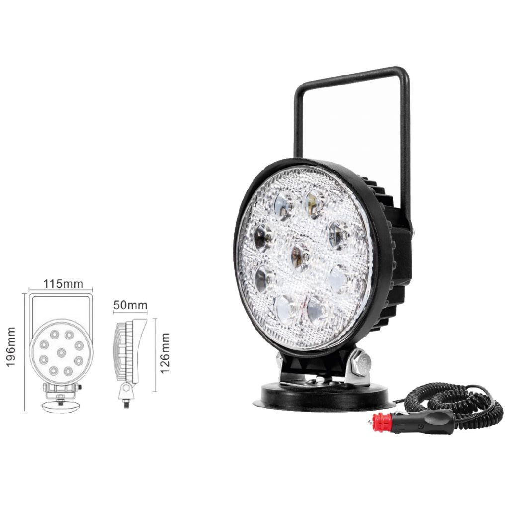 VSWD WL606 27W magnetic LED flood work lamp