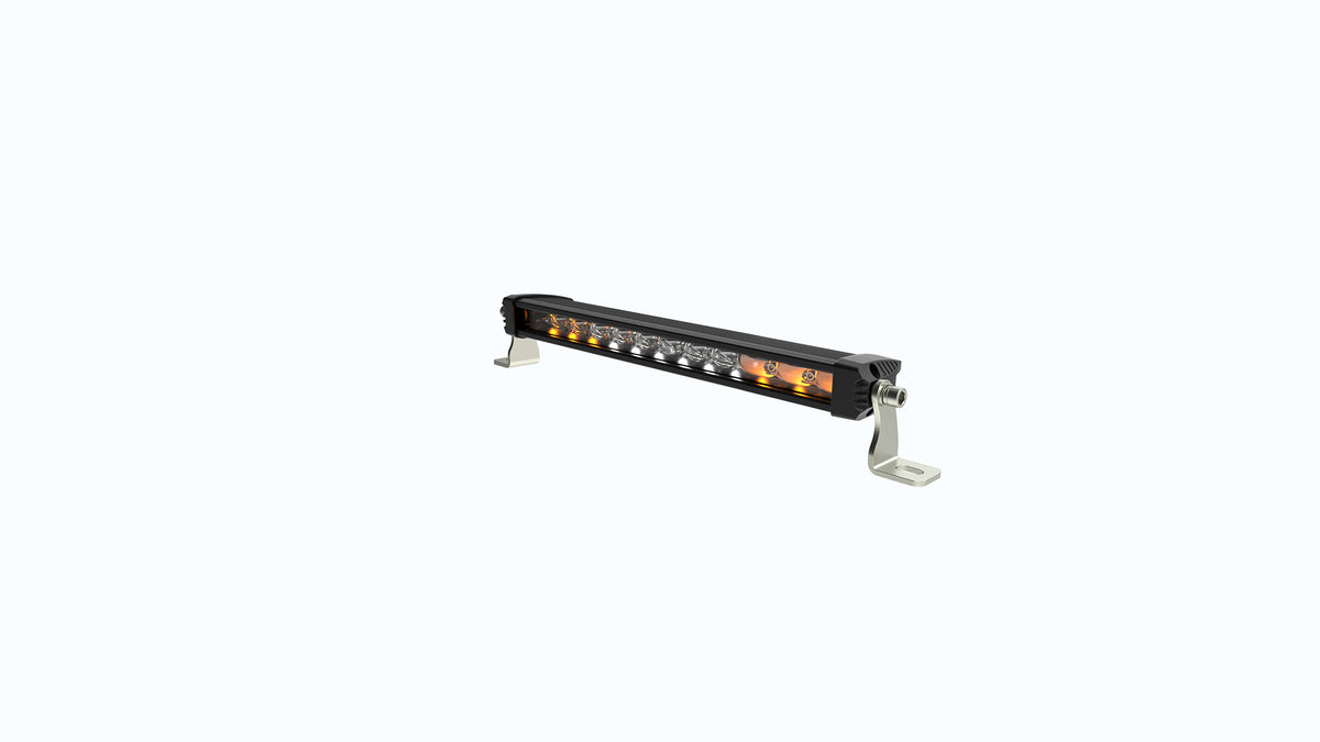 UTILITY BAR 10-30V 48W WHITE LIGHT AMBER FLASH R10