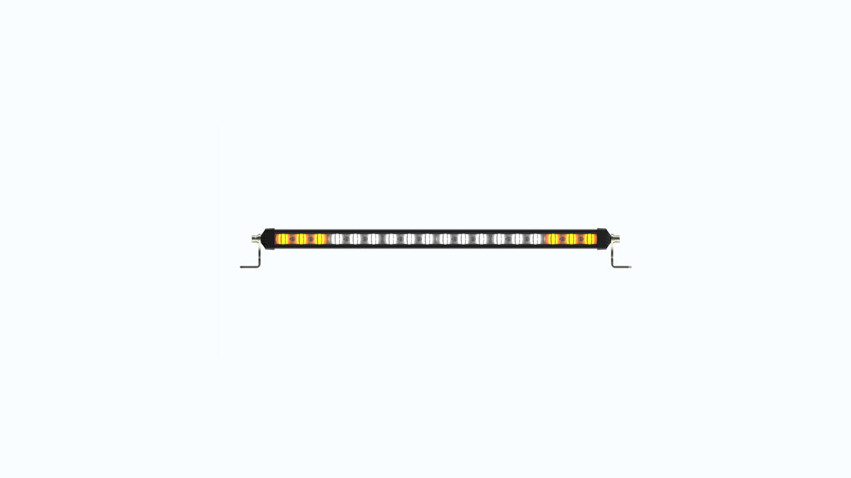 UTILITY BAR 10-30V 78W WHITE LIGHT AMBER FLASH R10